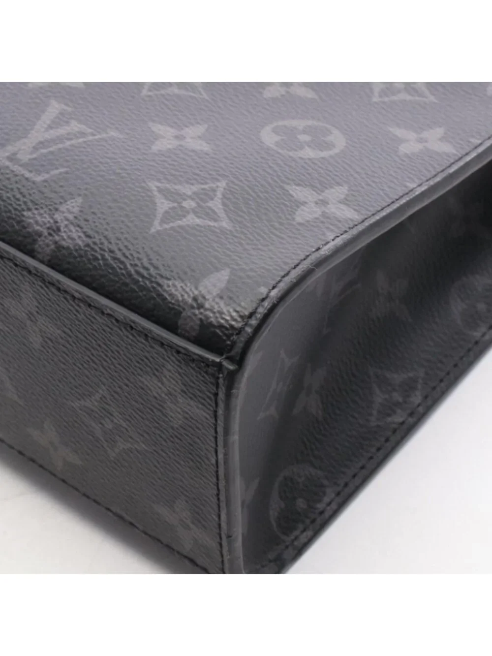 Louis Vuitton Business Bag Sac Plat Horizontal Zip Monogram Eclipse 2-Way